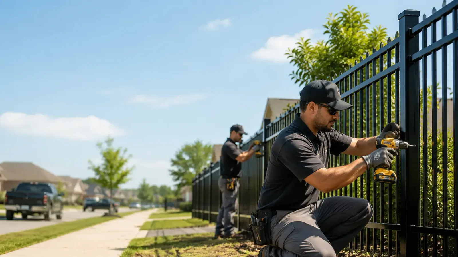 Metal Fence Installation in Amsterdam, NY